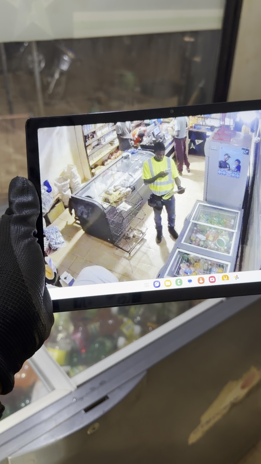Visualisation en direct sur tablette