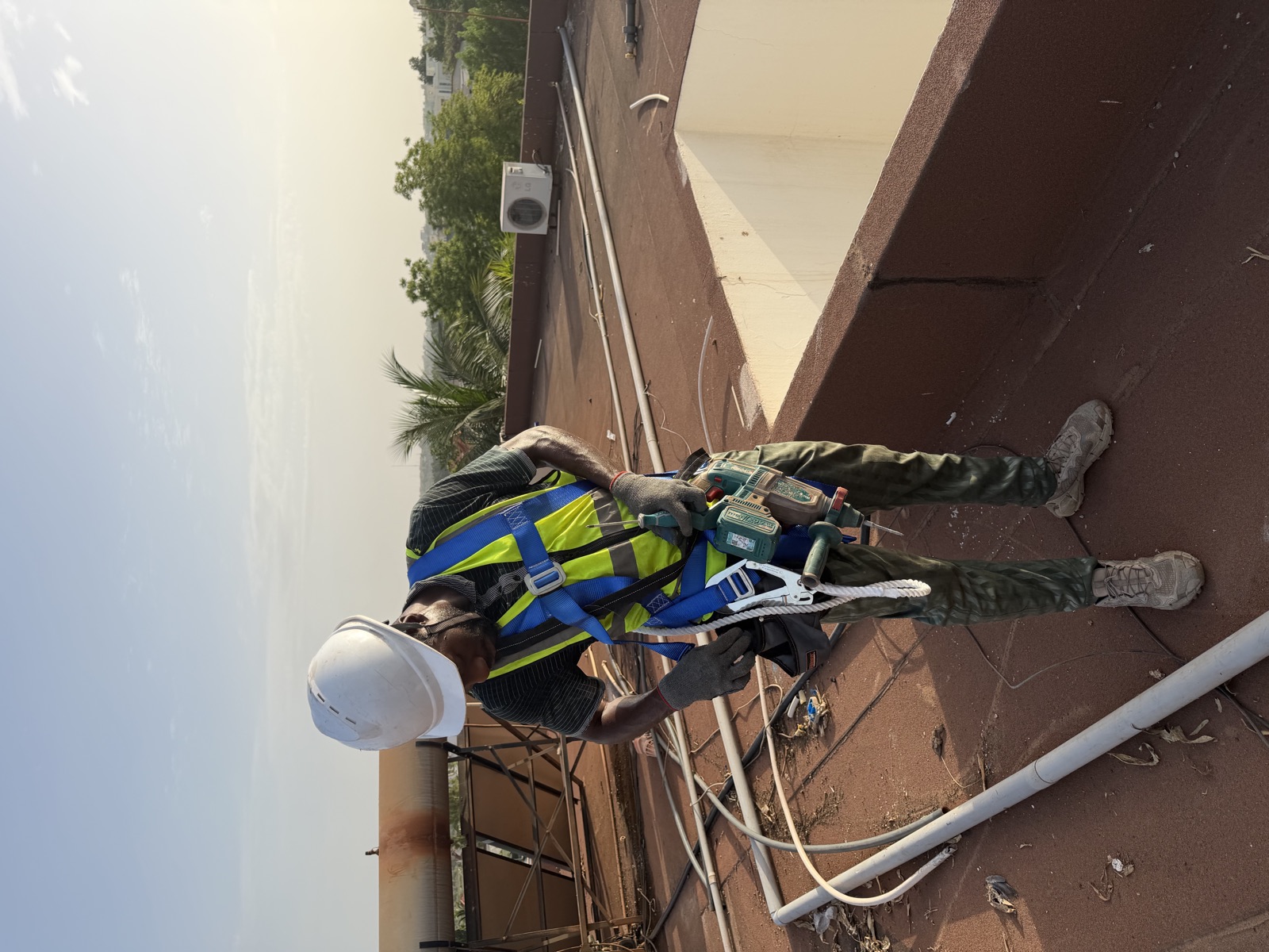 Travail en hauteur sécurisé